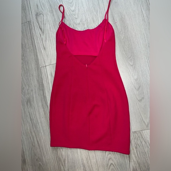 Lulus Hot Pink bodycon mini dress - Picture 5 of 10